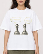 Mockup Boxy Heavyweight Tee White female close-up 02