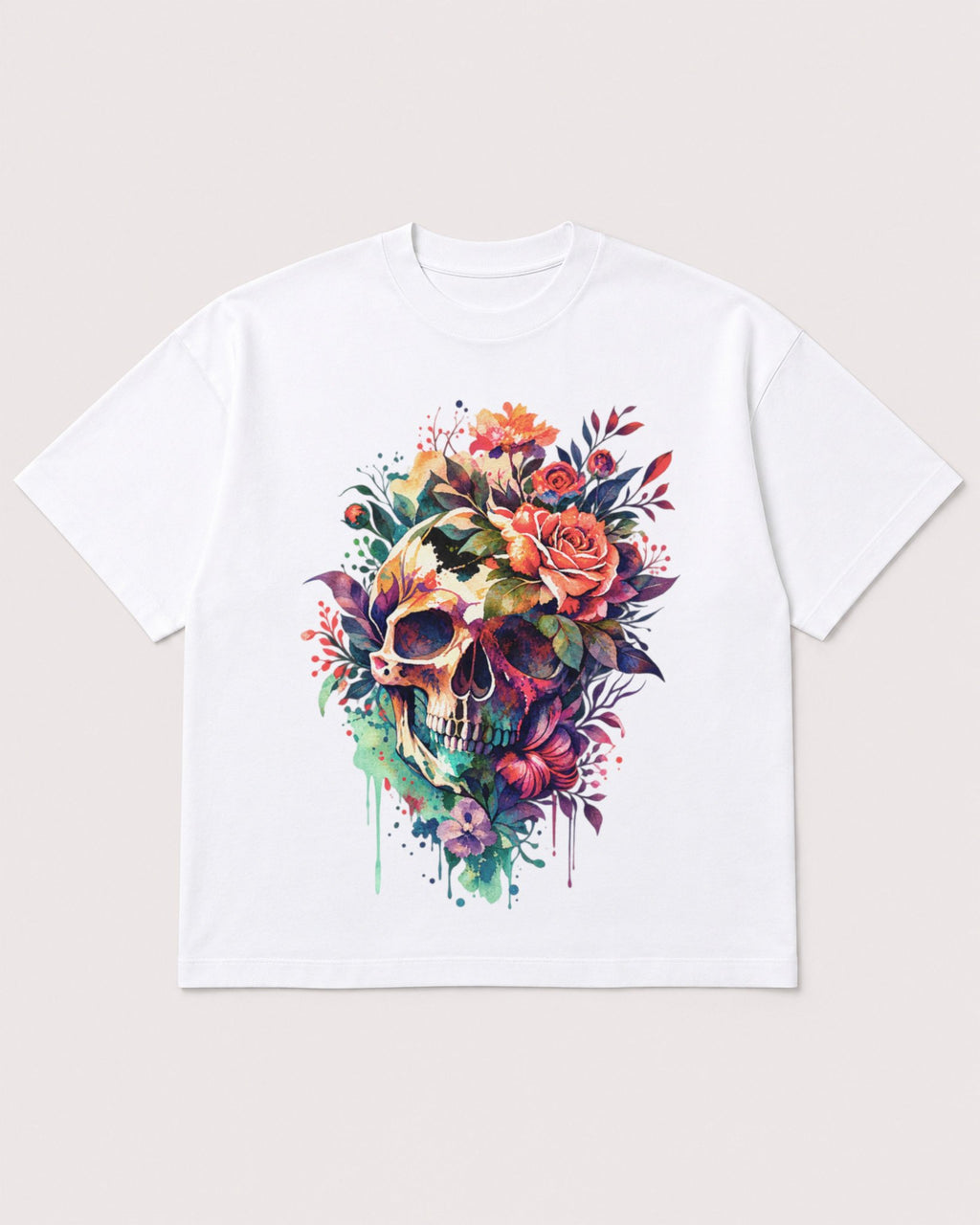 Mockup Boxy Heavyweight Tee White product