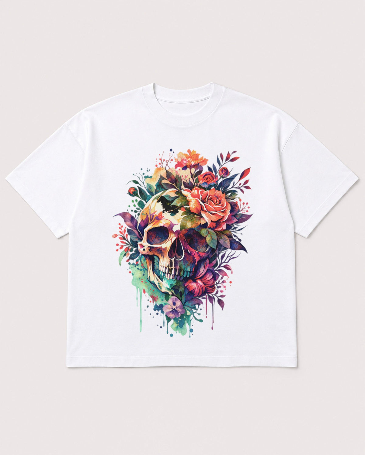 Mockup Boxy Heavyweight Tee White product