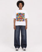 Mockup Boxy Heavyweight Tee White female full-body 14