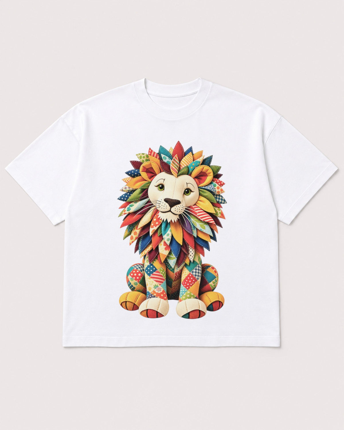 Mockup Boxy Heavyweight Tee White product