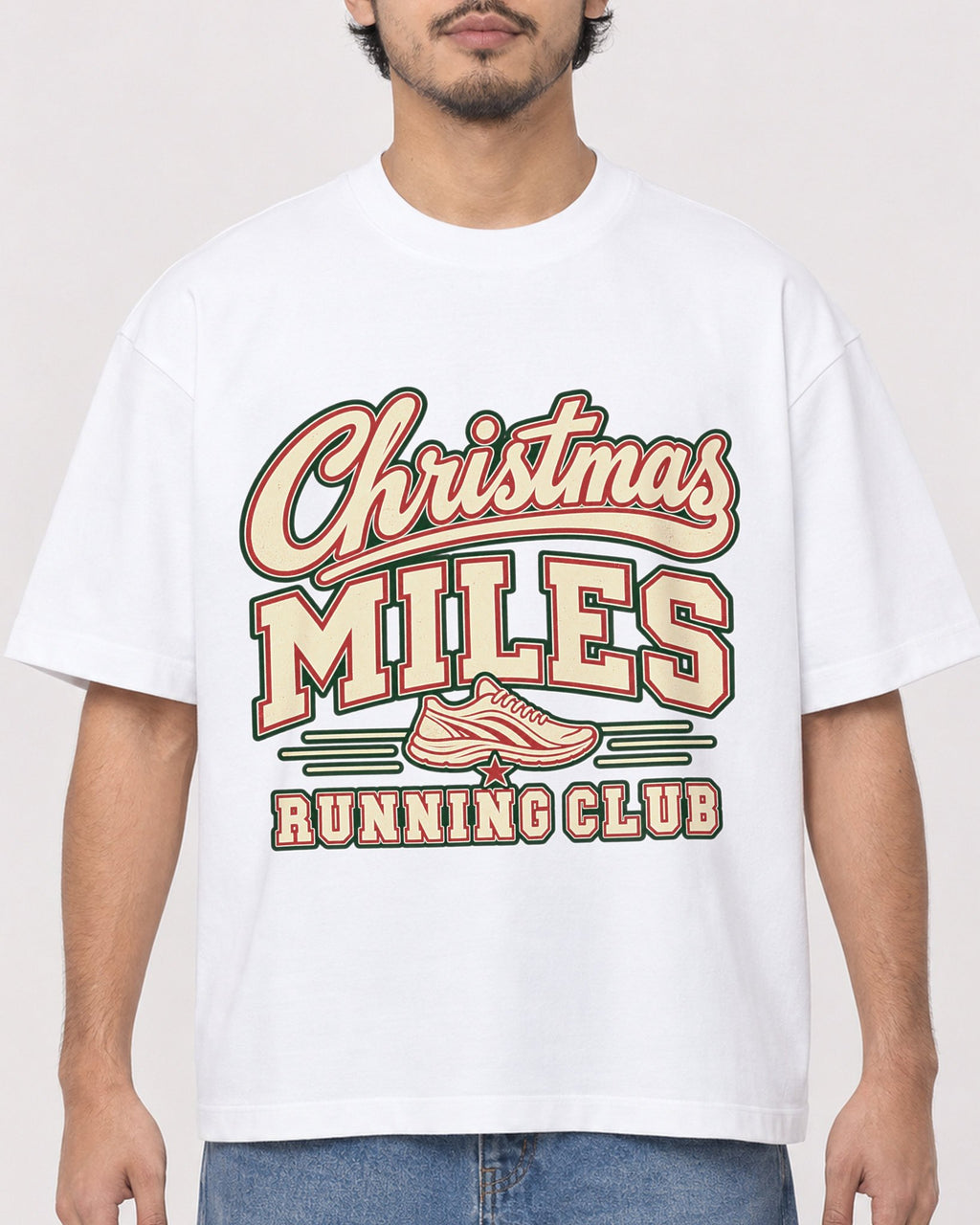 Mockup Boxy Heavyweight Tee White male close-up 02