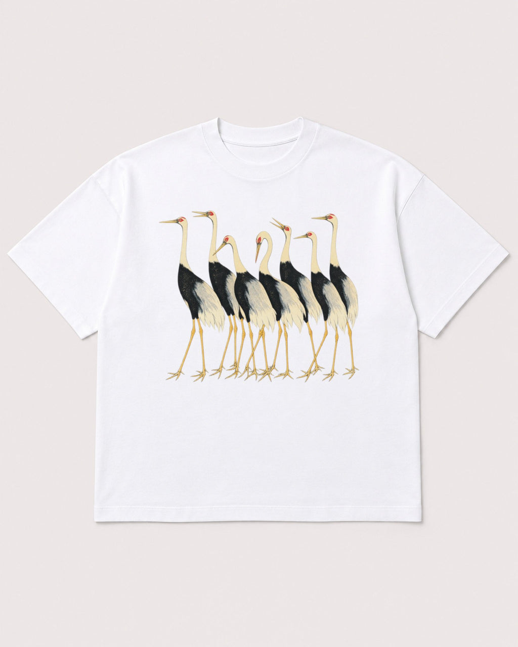 Mockup Boxy Heavyweight Tee White product