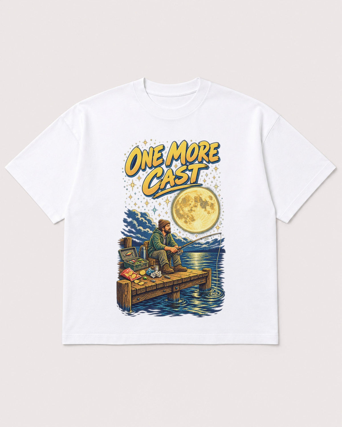Mockup Boxy Heavyweight Tee White product