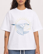 Mockup Boxy Heavyweight Tee White female close-up 06