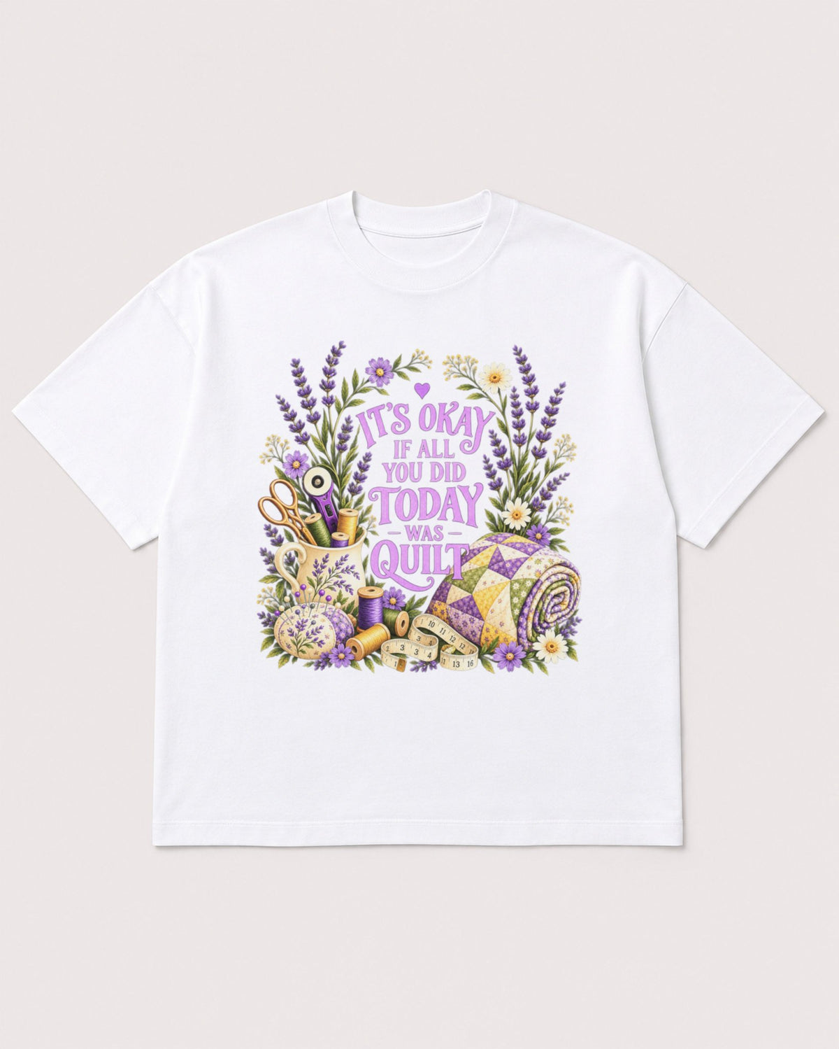 Mockup Boxy Heavyweight Tee White product