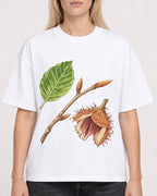 Mockup Boxy Heavyweight Tee White female close-up 08