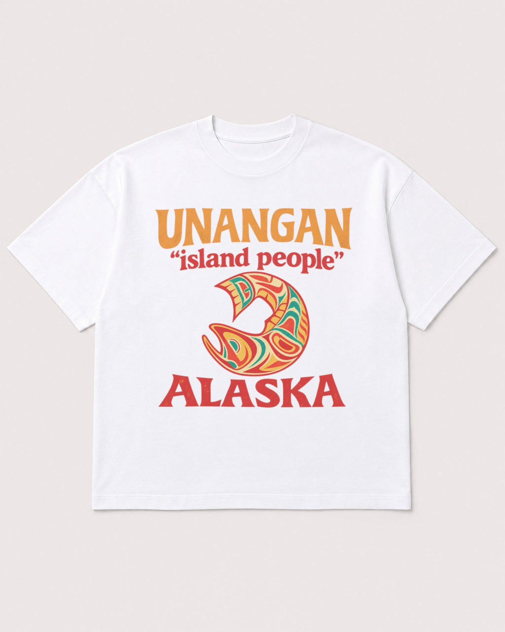 Mockup Boxy Heavyweight Tee White product