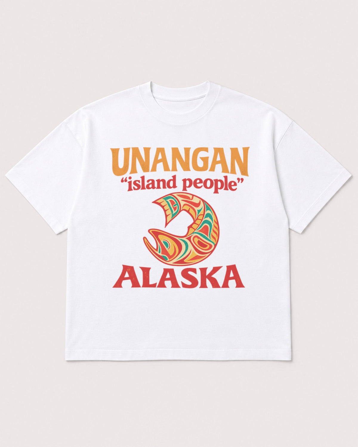 Mockup Boxy Heavyweight Tee White product