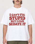 Mockup Boxy Heavyweight Tee White male close-up 29