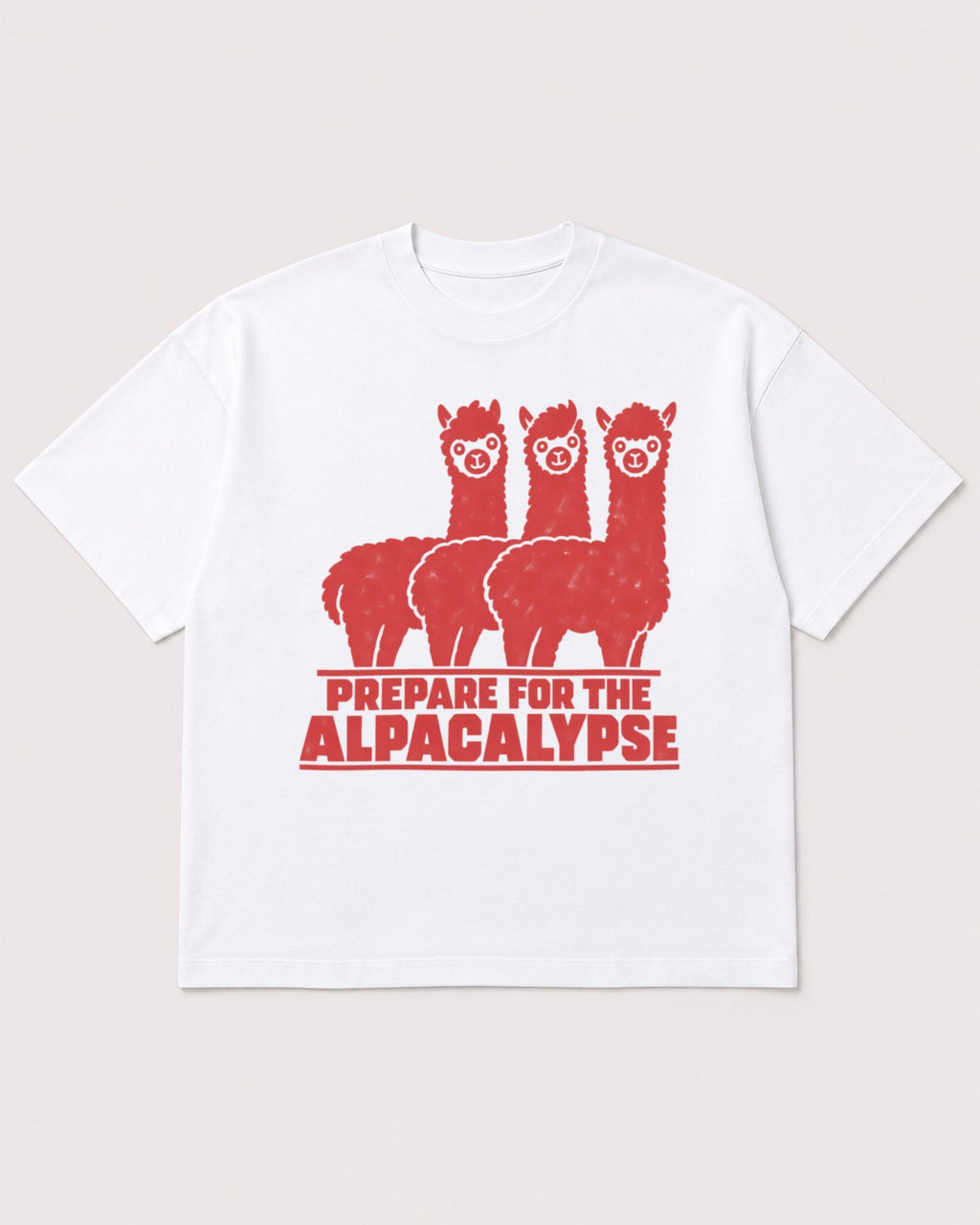 Mockup Boxy Heavyweight Tee White product