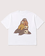 Mockup Boxy Heavyweight Tee White product