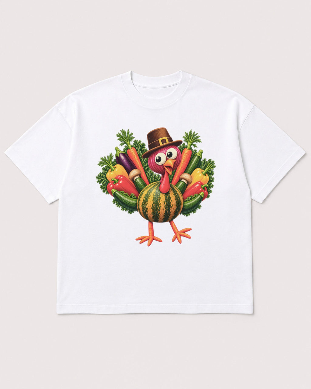 Mockup Boxy Heavyweight Tee White product