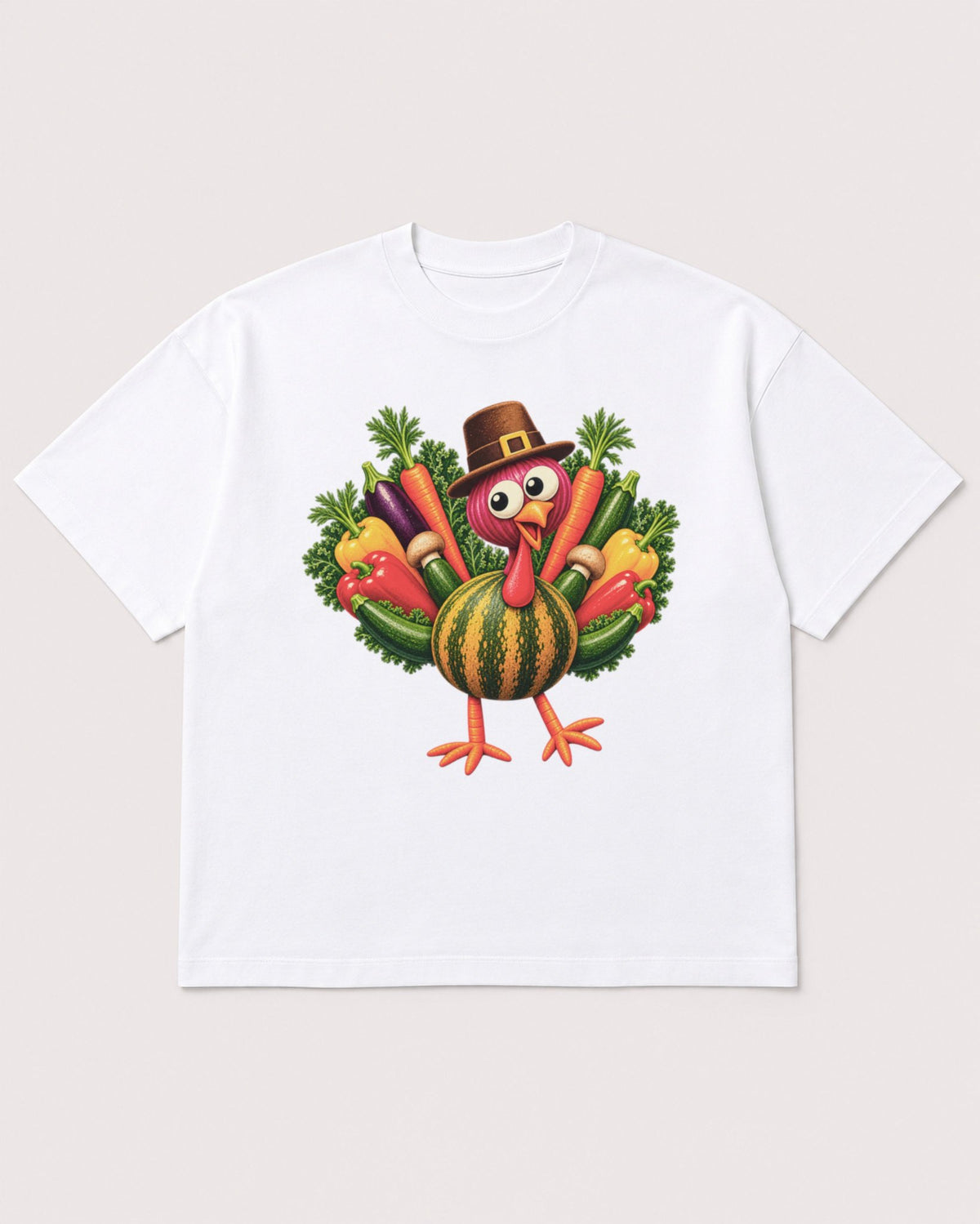 Mockup Boxy Heavyweight Tee White product