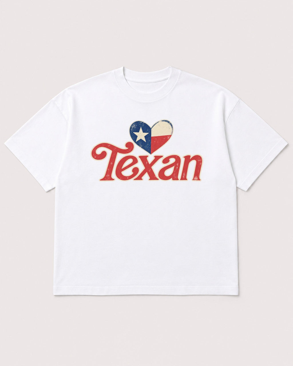 Mockup Boxy Heavyweight Tee White product