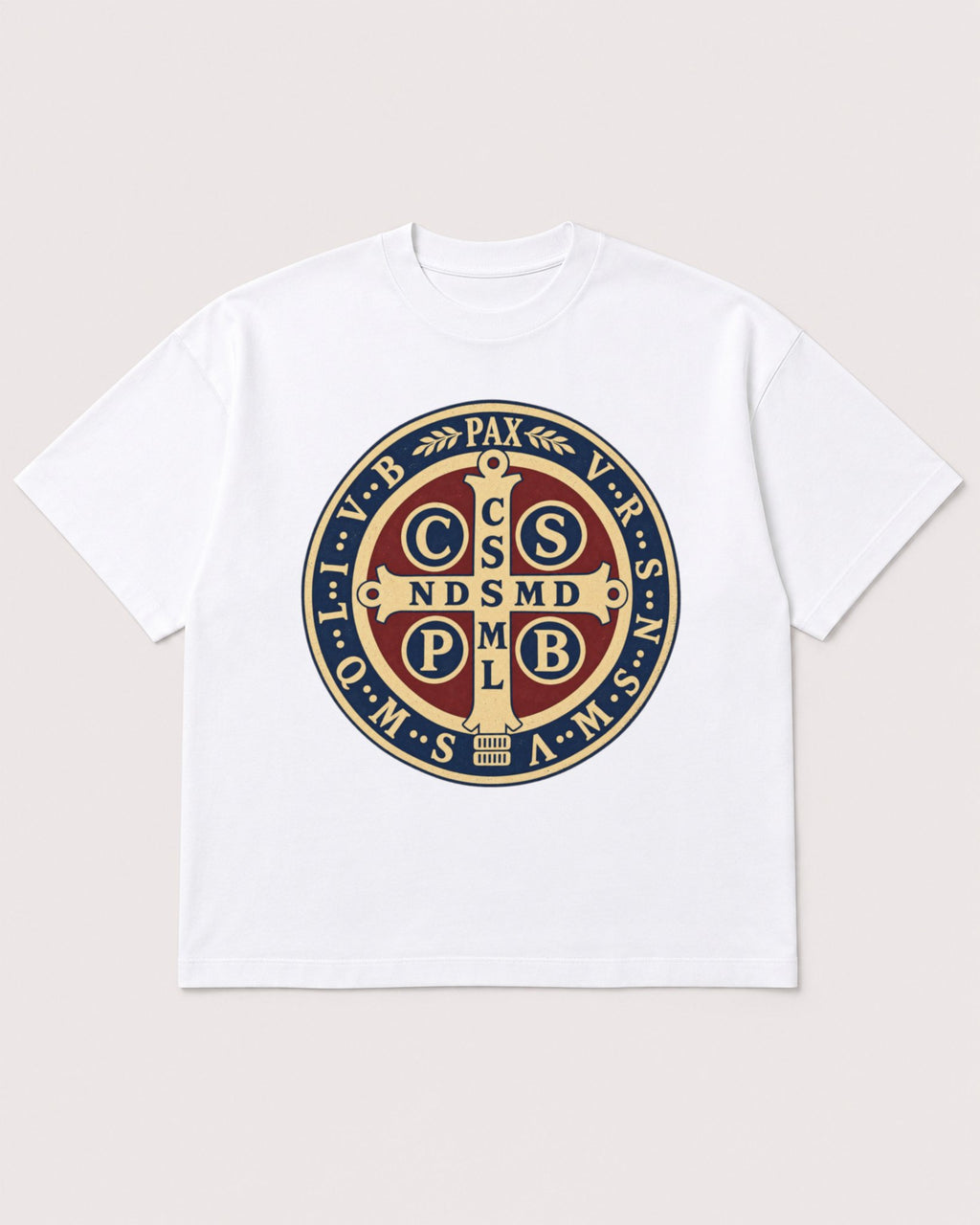Mockup Boxy Heavyweight Tee White product
