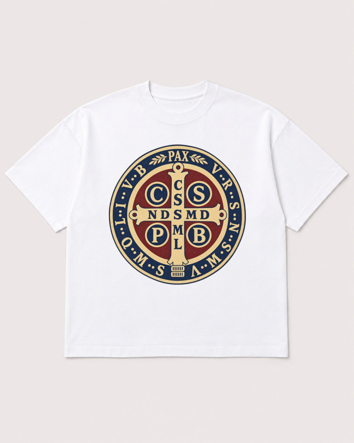 Mockup Boxy Heavyweight Tee White product