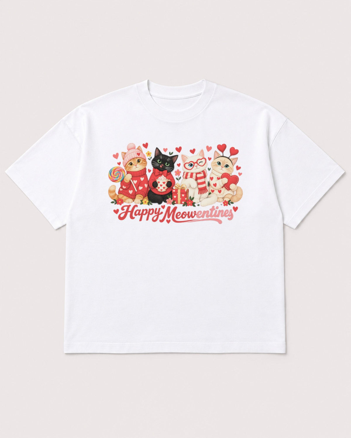 Mockup Boxy Heavyweight Tee White product