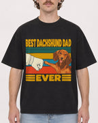 Mockup Boxy Heavyweight Tee Black male close-up 09