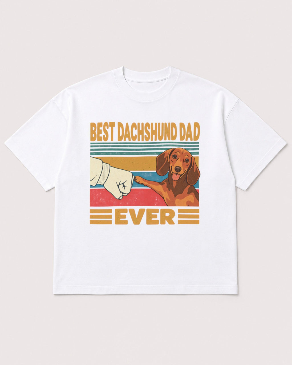 Mockup Boxy Heavyweight Tee White product