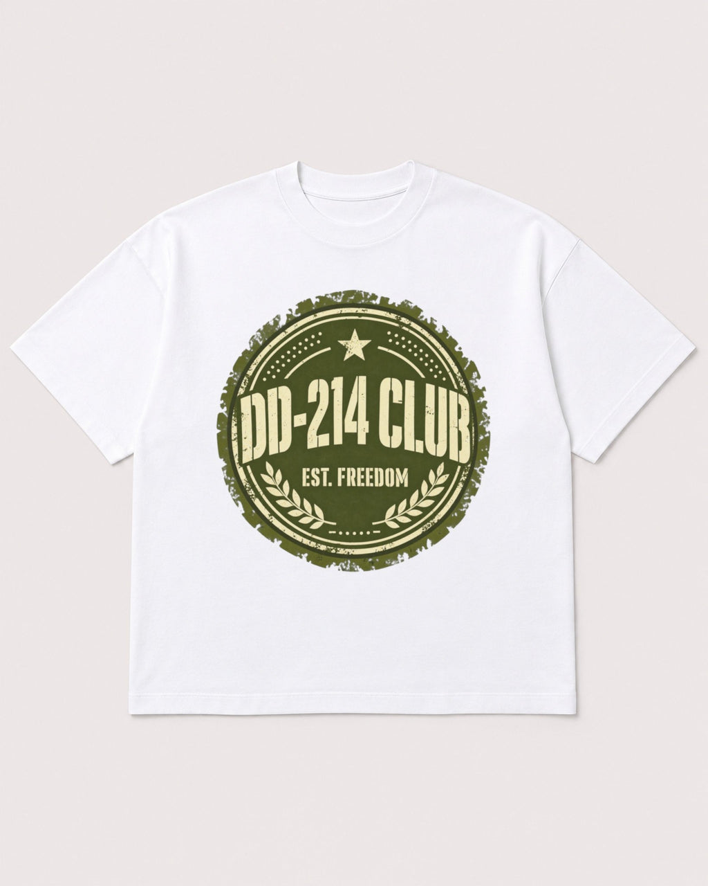 Mockup Boxy Heavyweight Tee White product
