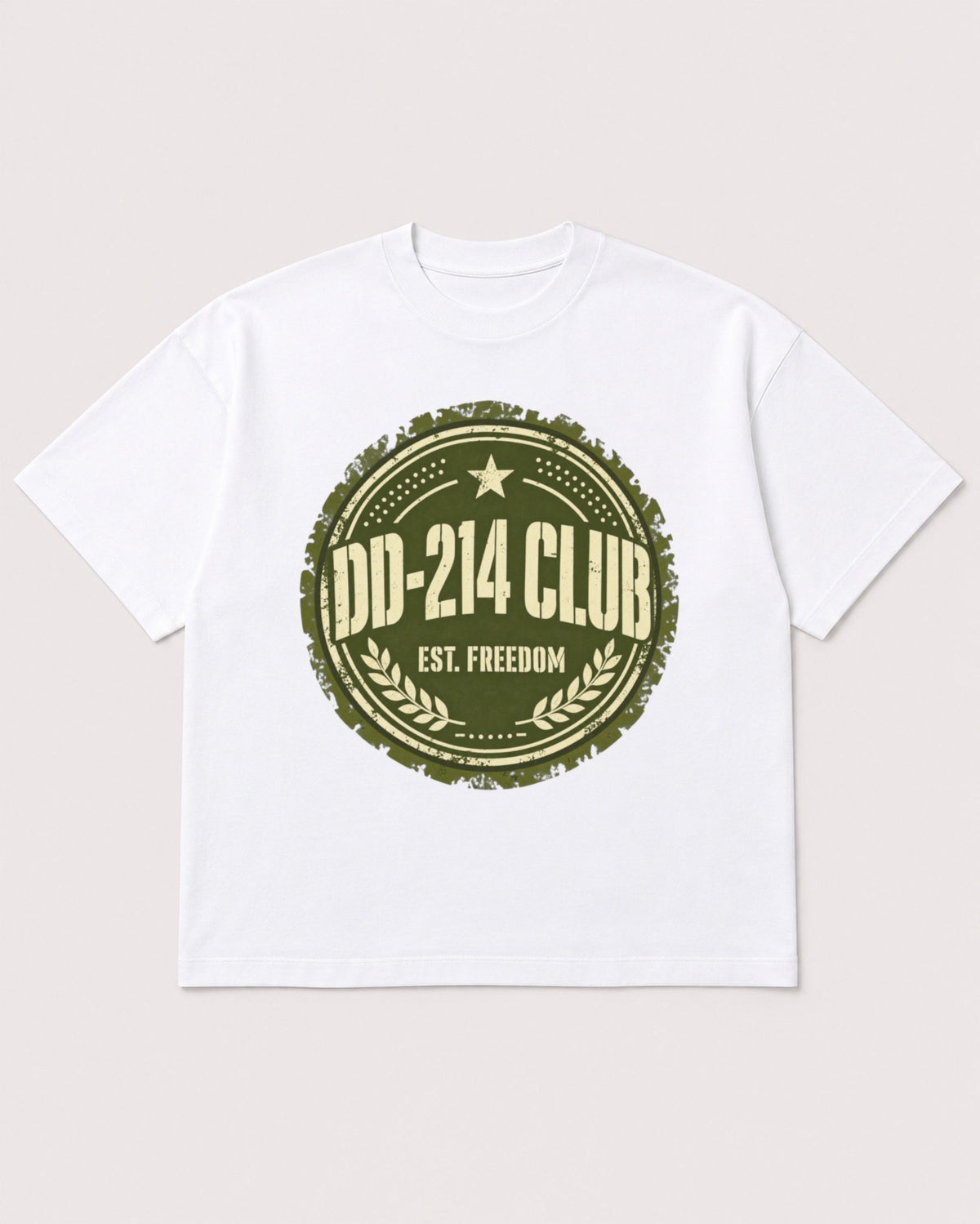 Mockup Boxy Heavyweight Tee White product
