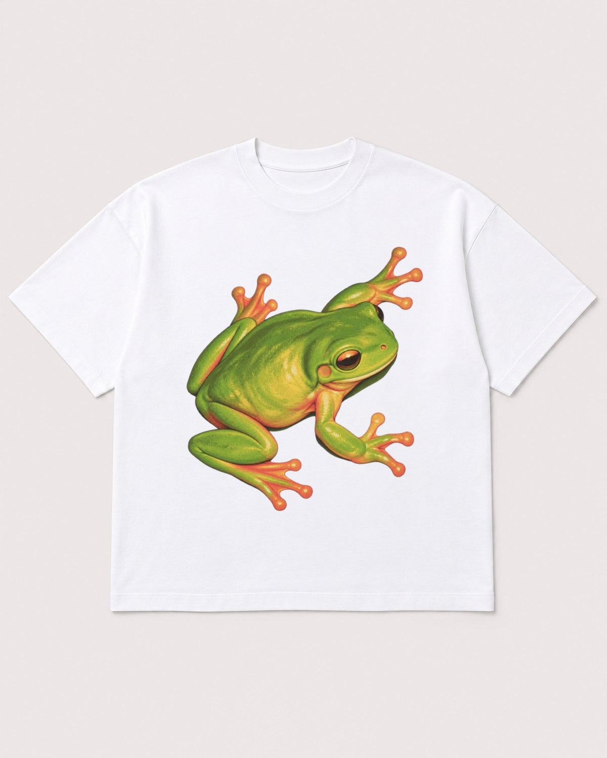 Mockup Boxy Heavyweight Tee White product