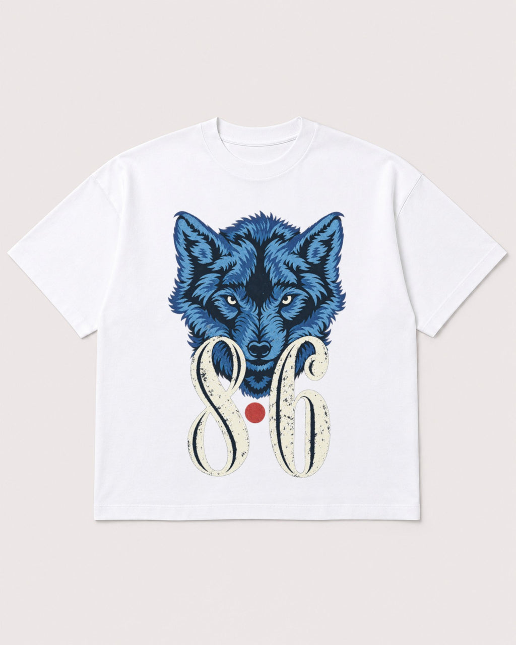 Mockup Boxy Heavyweight Tee White product