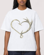 Mockup Boxy Heavyweight Tee White female close-up 04