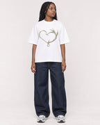 Mockup Boxy Heavyweight Tee White female full-body 04