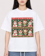 Mockup Boxy Heavyweight Tee White female close-up 01