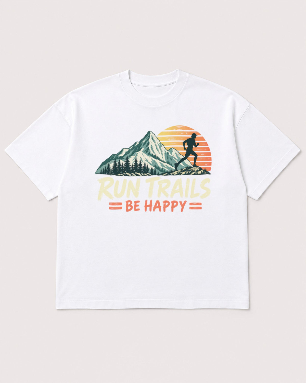 Mockup Boxy Heavyweight Tee White product