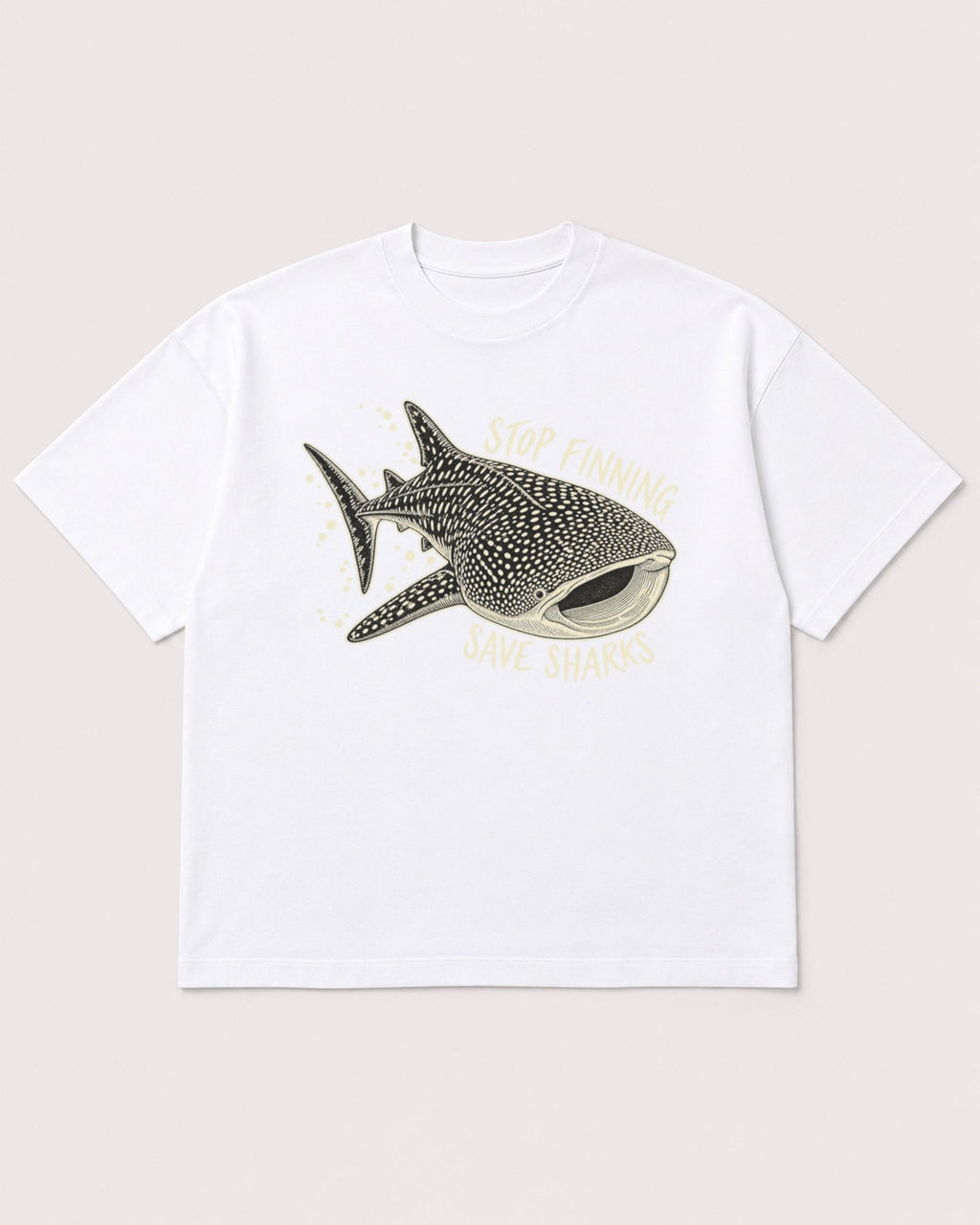 Mockup Boxy Heavyweight Tee White product