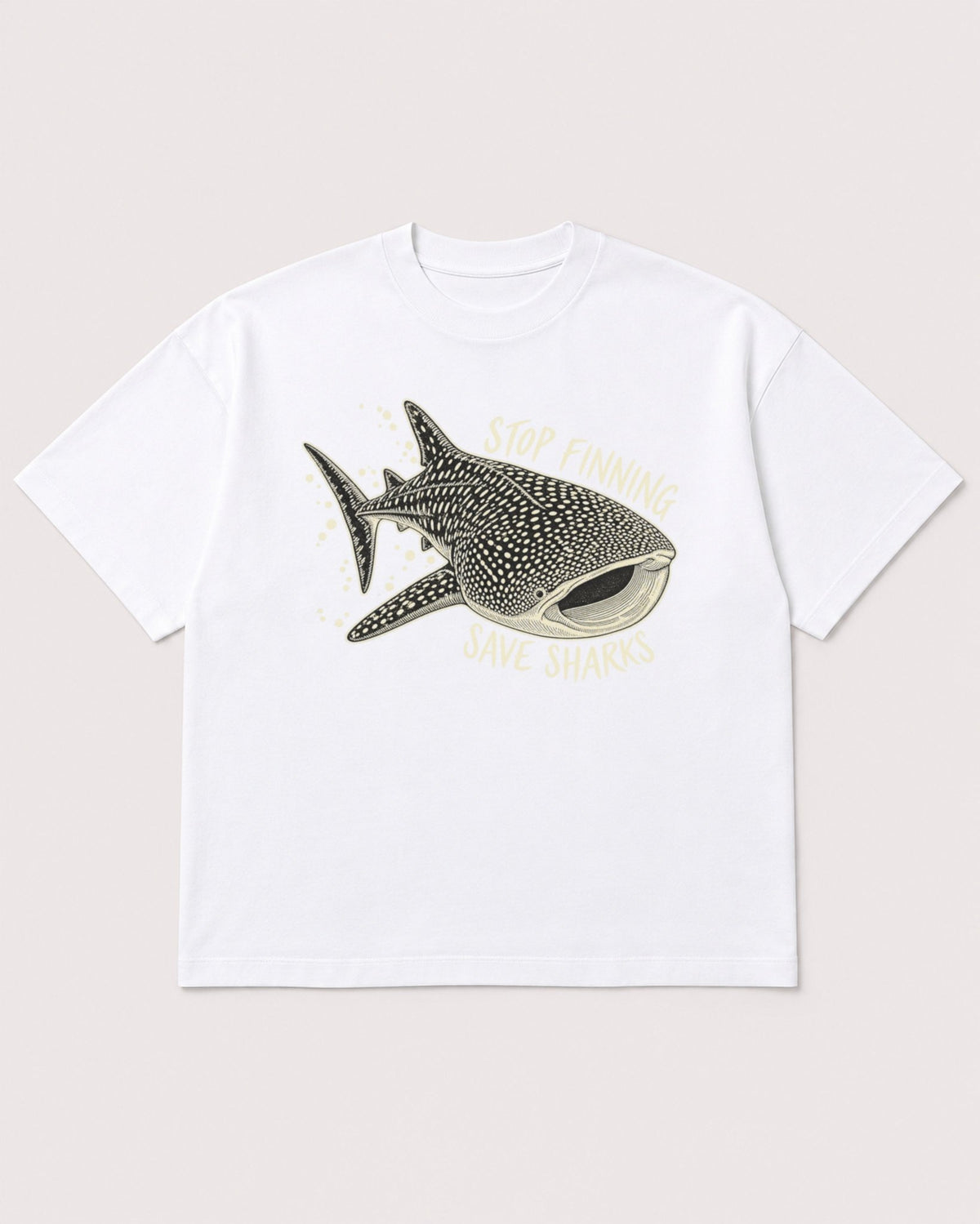 Mockup Boxy Heavyweight Tee White product