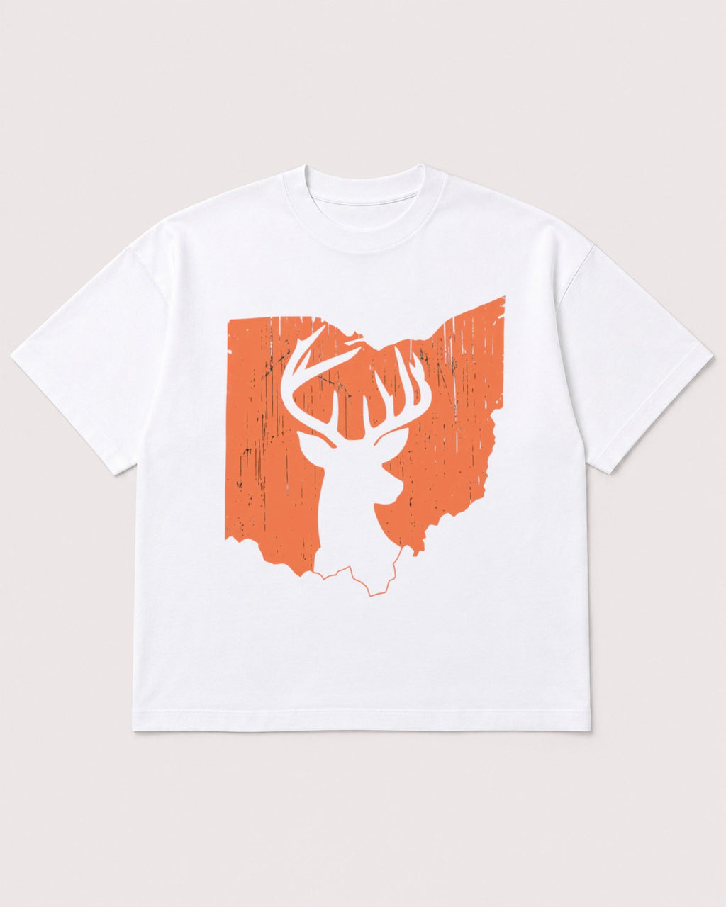 Mockup Boxy Heavyweight Tee White product