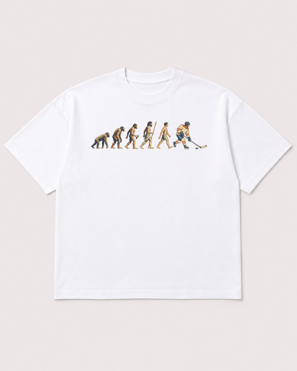Mockup Boxy Heavyweight Tee White product