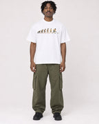 Mockup Boxy Heavyweight Tee White male full-body 04