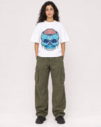 Mockup Boxy Heavyweight Tee White female full-body 07