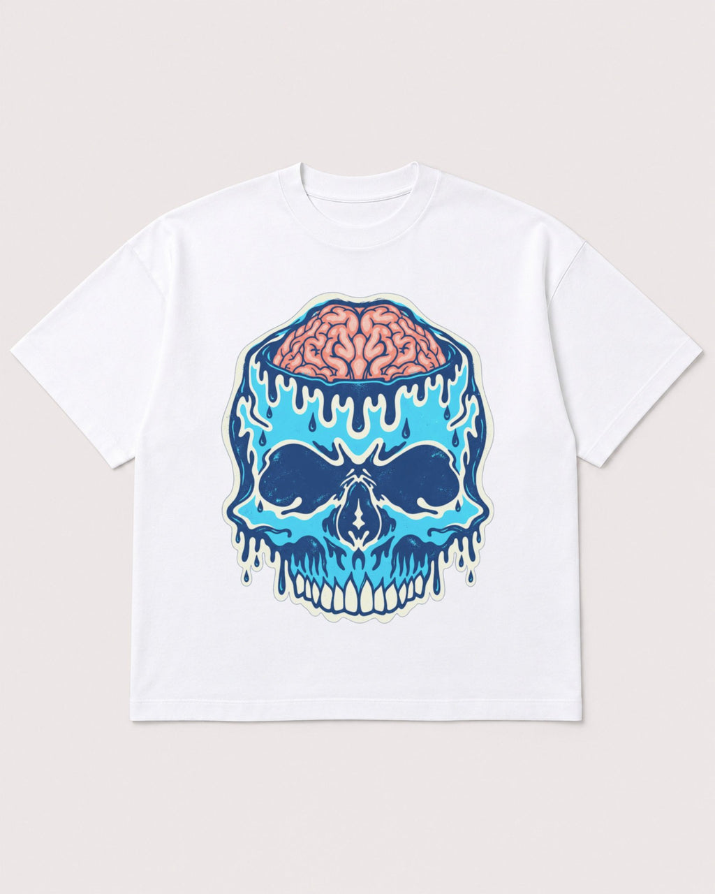 Mockup Boxy Heavyweight Tee White product