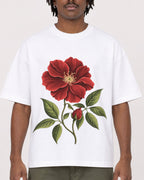 Mockup Boxy Heavyweight Tee White male close-up 04