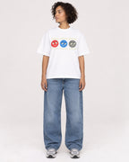 Mockup Boxy Heavyweight Tee White female full-body 40
