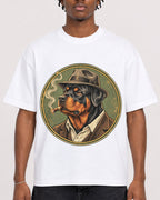 Mockup Boxy Heavyweight Tee White male close-up 05