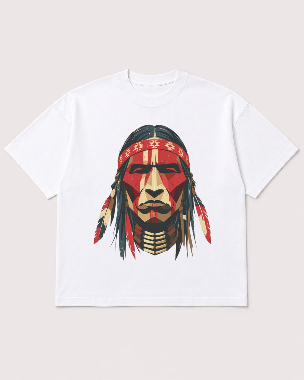 Mockup Boxy Heavyweight Tee White product