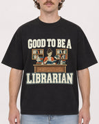 Mockup Boxy Heavyweight Tee Black male close-up 09