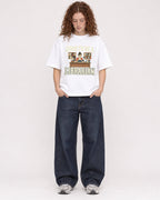 Mockup Boxy Heavyweight Tee White female full-body 09