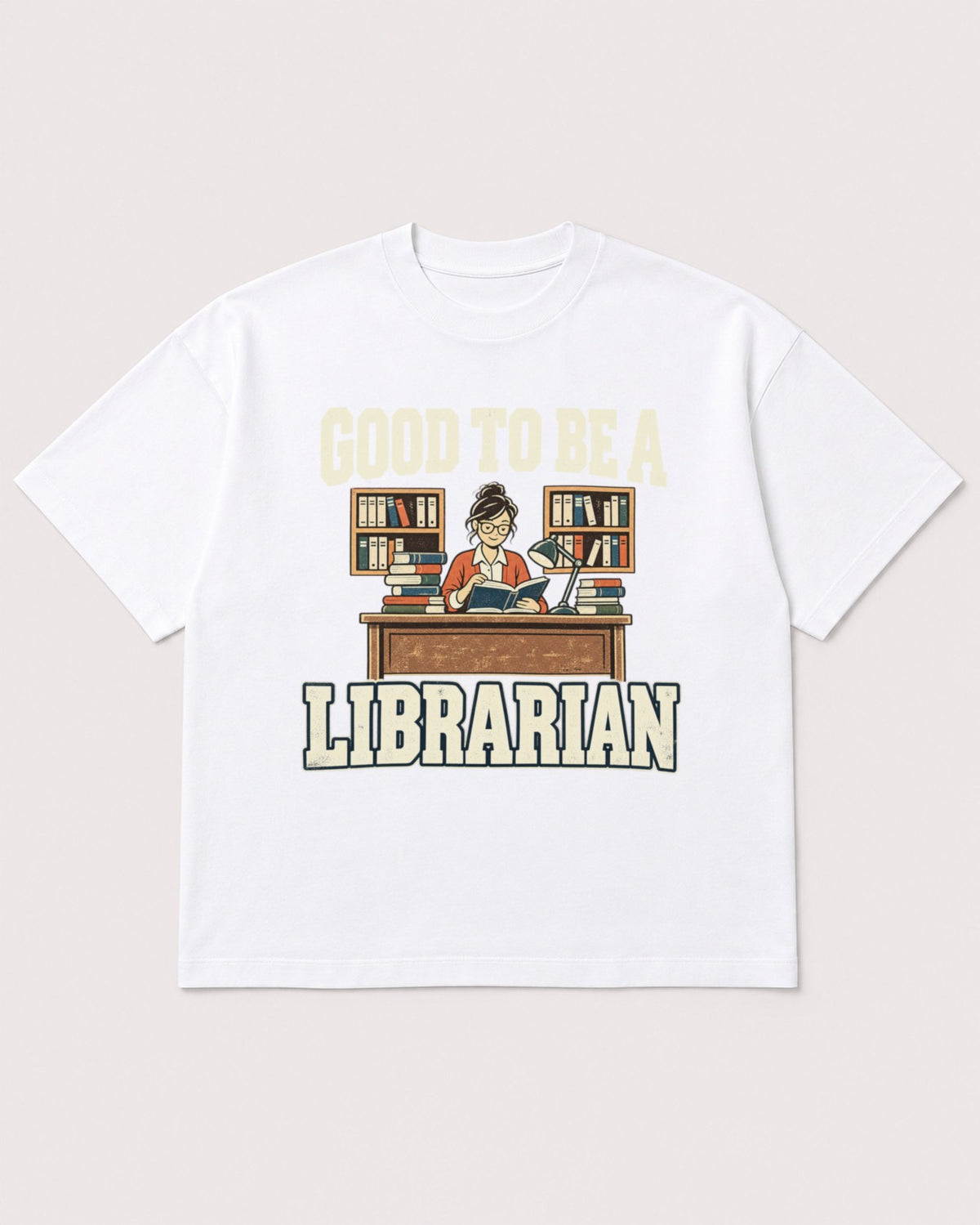 Mockup Boxy Heavyweight Tee White product