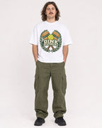Mockup Boxy Heavyweight Tee White male full-body 49