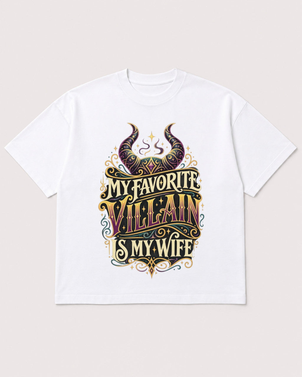 Mockup Boxy Heavyweight Tee White product