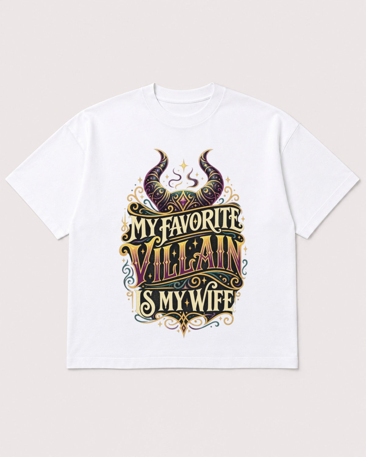 Mockup Boxy Heavyweight Tee White product