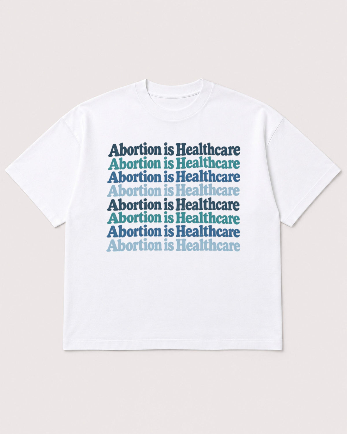 Mockup Boxy Heavyweight Tee White product